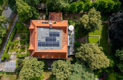 Historische villa te koop Berlin, Matterhornstrasse  82, Berlijn, Aufsicht I Photovoltaik Anlage 