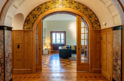 Historische villa te koop Berlin, Matterhornstrasse  82, Berlijn, Detailansicht I  Halle I Wohnzimmer