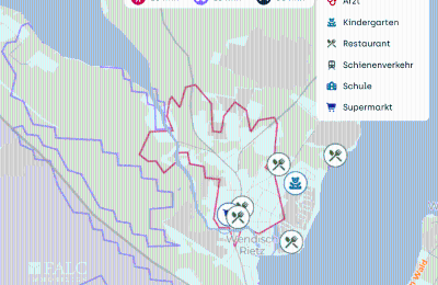 Historische villa te koop 15864 Wendisch Rietz, Brandenburg, Lageplan