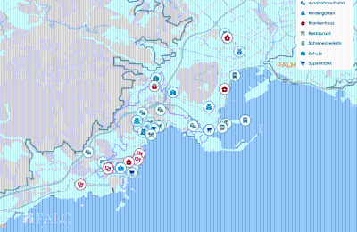 Historische villa te koop Mallorca, Serra de Tramuntana, Cas Català, Balearen, Lageplan