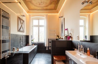 Appartement in een historisch pand te koop Gera, Vollersdorfer Str. 56, Thüringen, Bad mit Deckengemälde