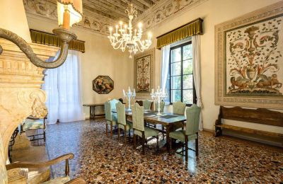 Historische villa te koop Quinto, Veneto, Woonkamer