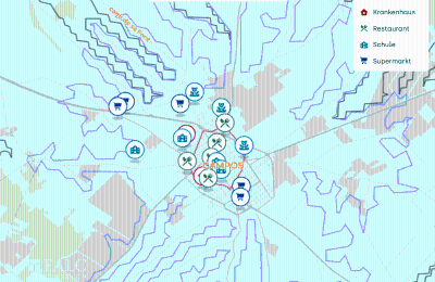 Paleis te koop Campos, Balearen, Standortkarte