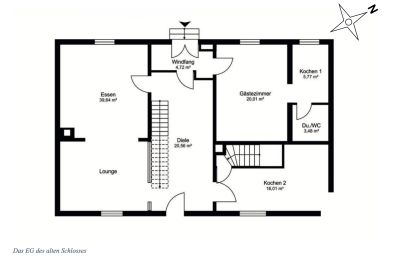 Vastgoed Hugstetten, Plattegrond 1