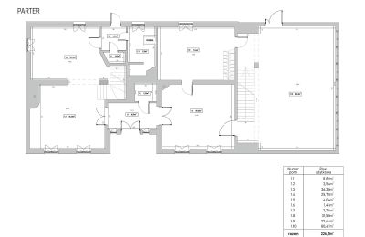 Vastgoed Stary Dzierzgoń, Plattegrond 1