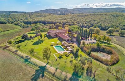 Historisch vastgoed, Tenuta Villa Camprina – landgoed in Toscane tussen Crete Senesi en Val d’Orcia