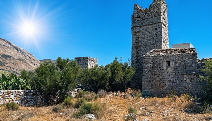 Historische toren te koop East Mani, Peloponnesos