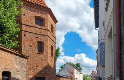 Historisch vastgoed, Historische verdedigingstoren in de oude binnenstad van Toruń
