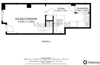 Vastgoed Ontinyent, Plattegrond 1