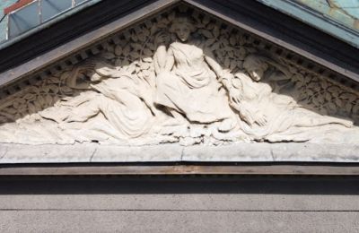 Historische villa te koop Koszalin, Marszałka Józefa Piłsudskiego 53, West-Pommeren, tympanon,płaskorzeźba,działka