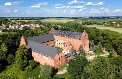Middeleeuws kasteel Barciany, Ermland-Mazurië