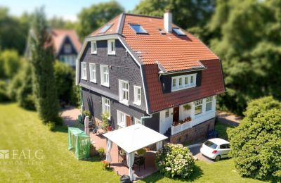 Historische villa te koop 42929 Wermelskirchen, Noordrijn-Westfalen, Rückseite Haus