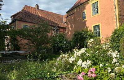 Middeleeuws kasteel te koop 18513 Glewitz, Turow 19, Mecklenburg-Vorpommern, der Schlosspark