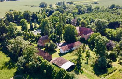 Middeleeuws kasteel te koop 18513 Glewitz, Turow 19, Mecklenburg-Vorpommern, Übersicht von Nord-Ost