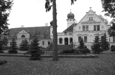 Kasteel te koop Lubinicko, Lubinek, Lubusz, Vooraanzicht