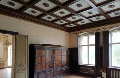Kasteel te koop Lubinicko, Lubinek, Lubusz, Woonkamer