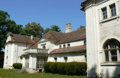 Landhuis te koop Oporowo, Dwór w Oporowie 1, Groot-Polen, Rückansicht