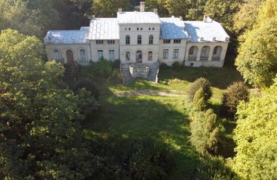 Kasteel te koop Pakosław, Groot-Polen, Dronefoto