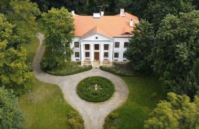 Kasteel te koop Rudno, Pałac w Rudnie, Mazovië,, Buitenaanzicht