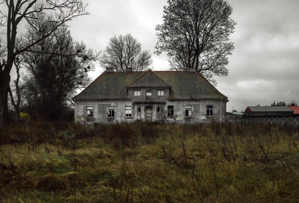 Verlaten landhuis in Pommeren, Pommeren