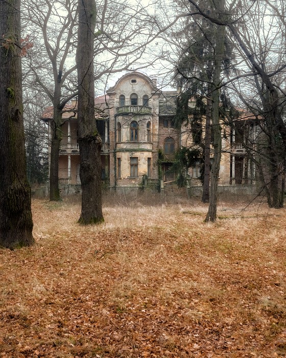 Oud landhuis bij Warschau, Milanówek