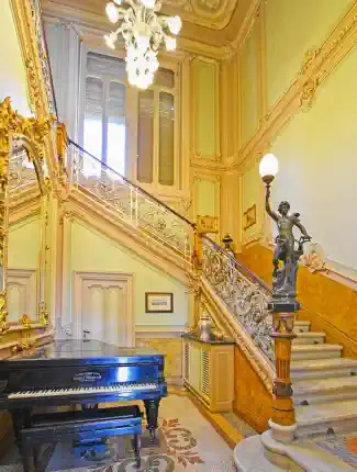 Historische luxe villa met uitzicht op zee in Sanremo, Ligurië, Sanremo, Ligurië