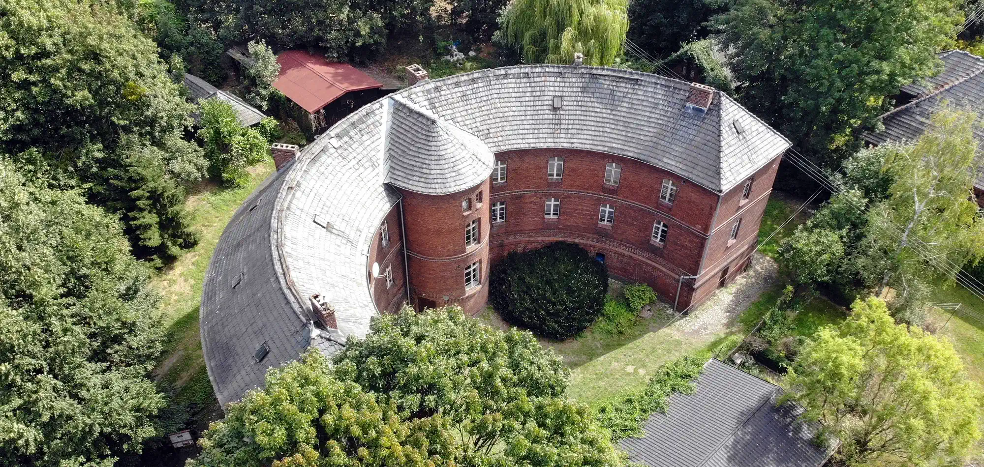 Historisch fort op het Odereiland, Polen