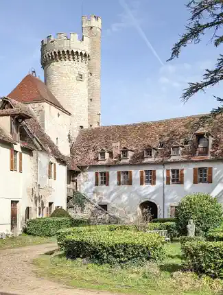 Kasteel in Veauce, ten noorden van Clermont Ferrand - Bedreigd monument, Veauce, Auvergne-Rhône-Alpes