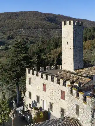 Castello dei Lagri - Een kasteel bij Florence, Croci di Calenzano, Toscane