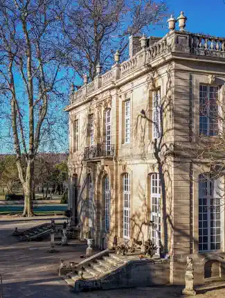 Kasteel in de Provence – Neoclassiek meesterwerk uit de 18e eeuw, Forcalquier, Provence-Alpes-Côte d'Azur