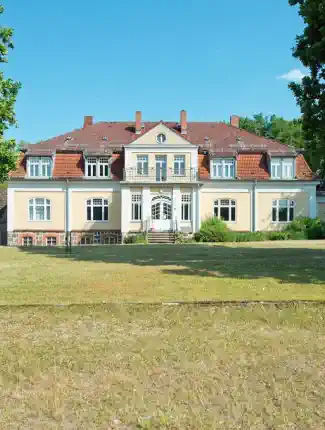 Historisch landhuis bij de Mecklenburger meren