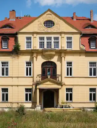 Landhuis in Midden-Duitsland bij Leipzig