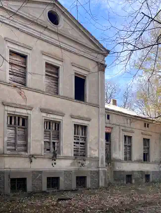 Neoklassiek landhuis nabij de Oostzee, Kępica, West-Pommeren
