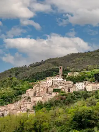 Palazzo met privépark in Castelnuovo Val di Cecina, Toscane, Castelnuovo di Val di Cecina, Toscane
