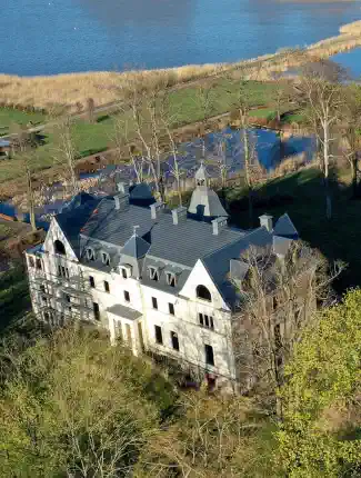 Landgoed aan het meer in West-Pommeren, 217 ha land optioneel, West-Pommeren