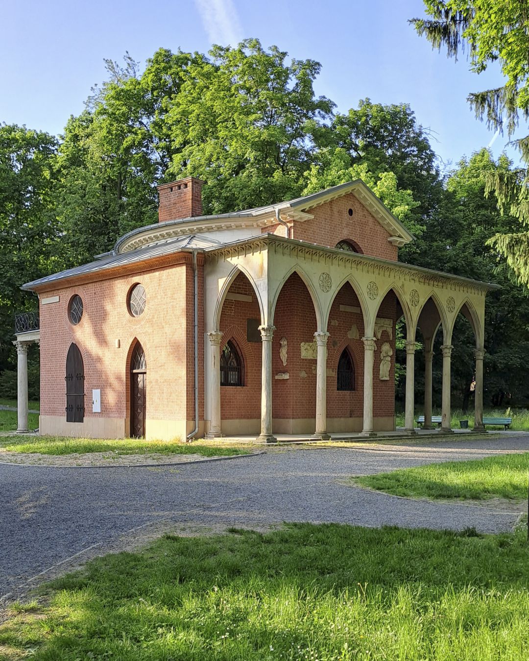 Gotisch Huis Kasteelpark Puławy